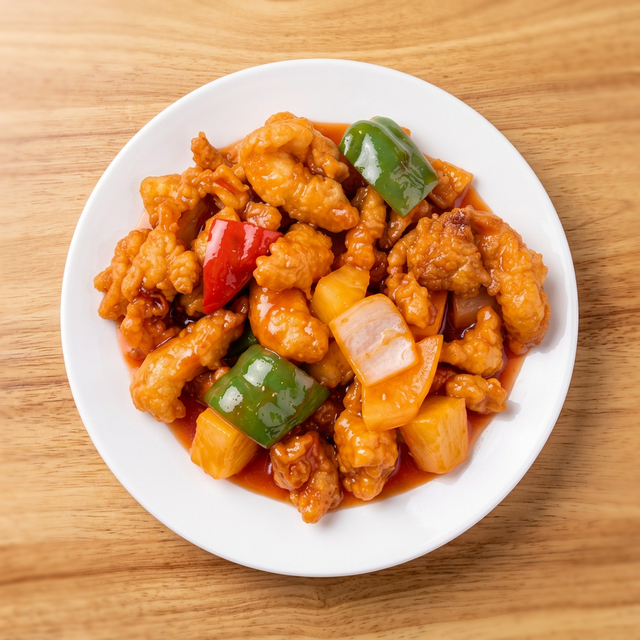 Ls8 甜酸蝦球 Sweet & Sour Jumbo Shrimp.