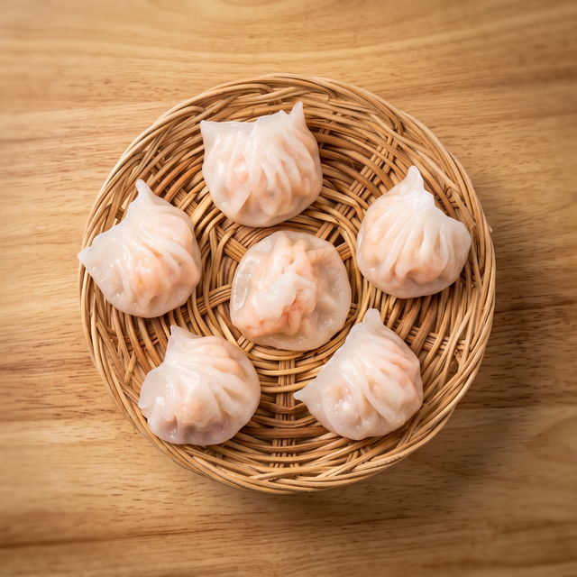 Sn3 小籠包 (6只) Steamed Pork Bun (6 Pieces).